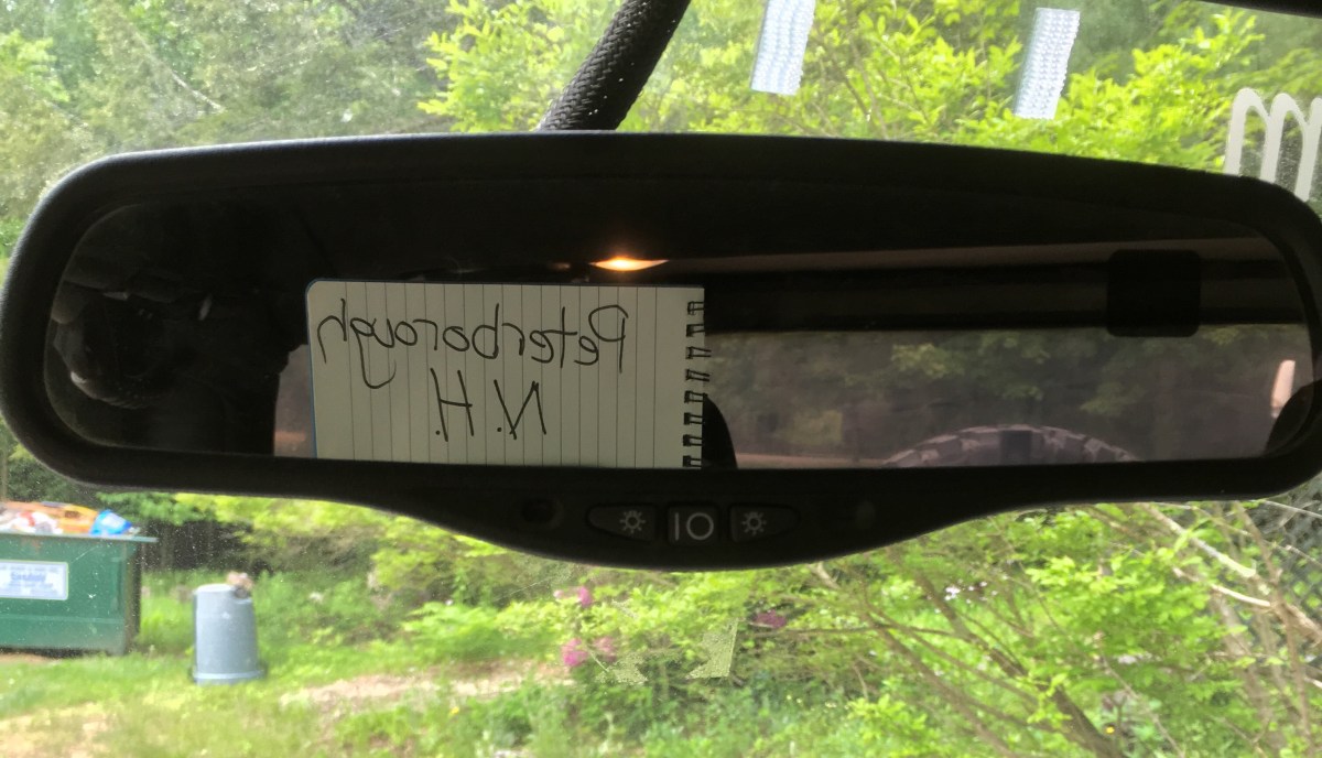 Happiness in the rear view&nbsp;mirror